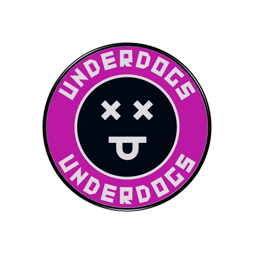 Underdogs Enamel Badge